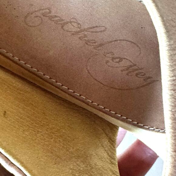 RACHEL COMEY‎ Platform Sandals Size 9 Leather Wood Boho Bohemian Festival Casual - Picture 11 of 13